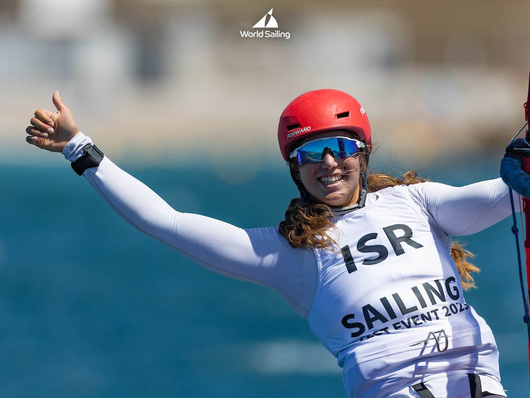 בדרך לשיוט המדליות (צילום: World Sailing)