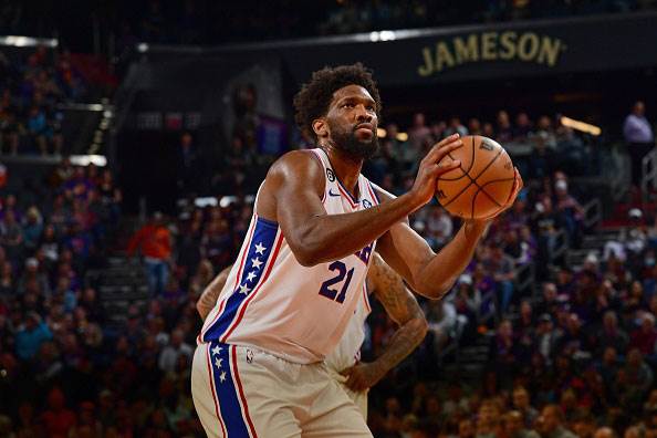 אמביד. מעולם לא הגיע לגמר האזורי (Kate Frese/NBAE via Getty Images)