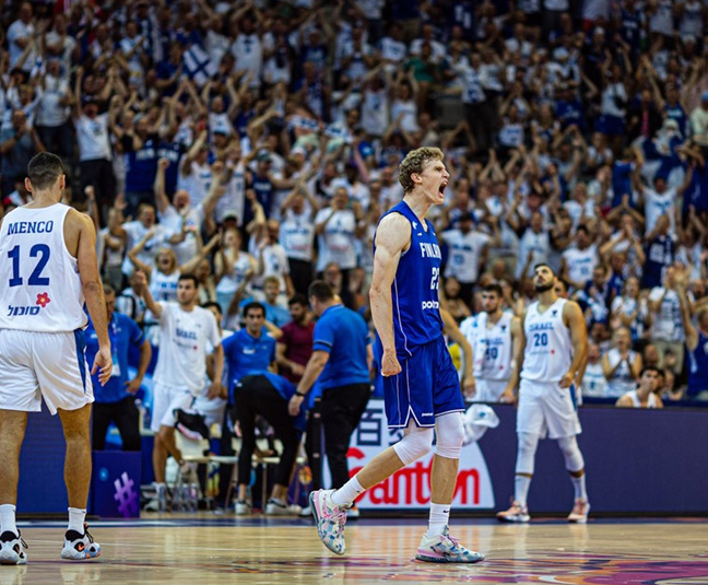 פינלנד פתחה בטירוף (FIBA)