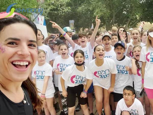 גולדי רייך ב"רצים בטוב" | צילום: שוונג